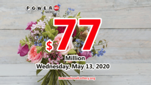 2020年5月9日的Powerball开奖结果：一名玩家赢得了百万美元。