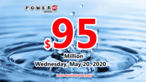 2020年5月16日，1百万美元的Powerball彩票归属于特拉华州的一位玩家。